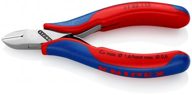 Бокорезы для электроники KNIPEX 77 02 115 KN-7702115 — Фирменный магазин Knipex в России
