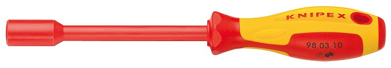 Ключ гаечный торцовый с отверточной ручкой KNIPEX 98 03 10 KN-980310 фото 1 — Фирменный магазин Knipex в России