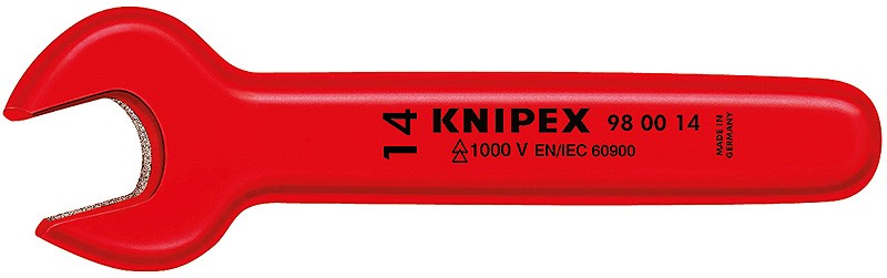 Ключ рожковый односторонний KNIPEX 98 00 10 KN-980010 фото 1 — Фирменный магазин Knipex в России