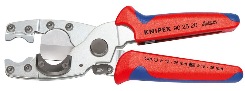 Труборез для комбинированных и защитных труб KNIPEX 90 25 20 KN-902520 фото 1 — Фирменный магазин Knipex в России