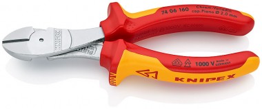 Бокорезы особой мощности KNIPEX 74 06 160 KN-7406160 — Фирменный магазин Knipex в России