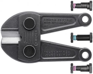 Запасная ножевая головка для 71 72 760 в комплекте с болтами 71 79 760 KN-7179760 — Фирменный магазин Knipex в России