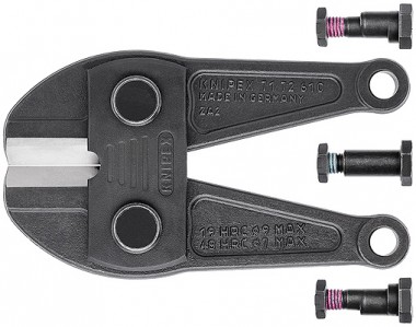 Запасная ножевая головка для 71 72 610 в комплекте с болтами KNIPEX 71 79 610  KN-7179610 — Фирменный магазин Knipex в России