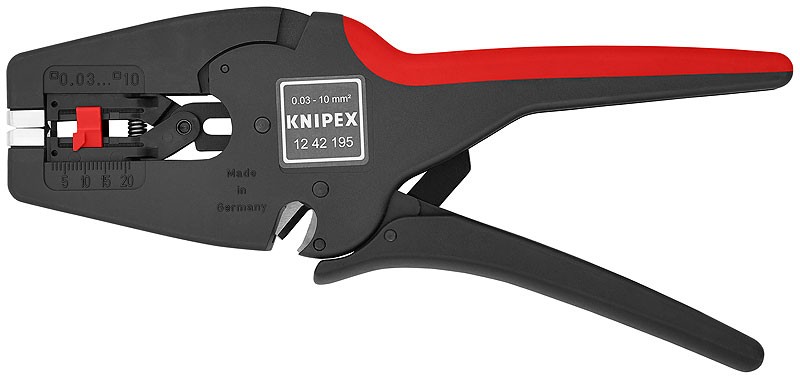 KN-1242195SB KNIPEX MultiStrip 10 автоматический стриппер 195 mm фото 1 — Фирменный магазин Knipex в России