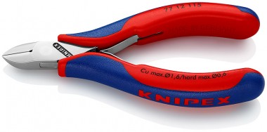 Бокорезы для электроники KNIPEX 77 12 115 KN-7712115 — Фирменный магазин Knipex в России