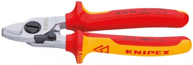 Кабелерез VDE, KNIPEX KN-9526165SB — Фирменный магазин Knipex в России