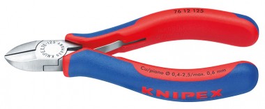 Бокорезы для электромеханика KNIPEX 76 12 125 KN-7612125 &mdash; Фирменный магазин Knipex в России