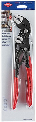 KN-003120V01 Набор высокотехнологичных сантехнических клещей Cobra® KNIPEX 00 31 20 V01 — Фирменный магазин Knipex в России