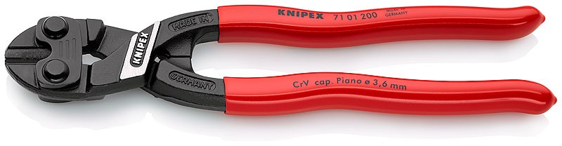 Прямой компактный болторез KNIPEX CoBolt® 71 01 200 KN-7101200 фото 1 — Фирменный магазин Knipex в России