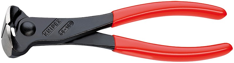 KN-6801180SB Кусачки торцевые черненые, 180 mm фото 1 — Фирменный магазин Knipex в России