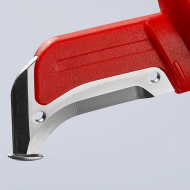 Нож с пяткой для снятия изоляции KNIPEX 98 55 KN-9855 — Фирменный магазин Knipex в России