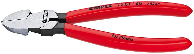 Бокорезы для пластмассы KNIPEX 72 01 180 KN-7201180 фото 1 — Фирменный магазин Knipex в России