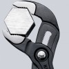 Высокотехнологичные сантехнические клещи Cobra®, с фиксатором, 70 мм (2 3/4"), под ключ 60 мм, L-300 мм, Cr-V, серые, 2-компонентные рукоятки, на подвесе KNIPEX KN-8702300SB фото 6 — Фирменный магазин Knipex в России