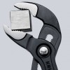 Высокотехнологичные сантехнические клещи Cobra®, с фиксатором, 70 мм (2 3/4"), под ключ 60 мм, L-300 мм, Cr-V, серые, 2-компонентные рукоятки, на подвесе KNIPEX KN-8702300SB фото 7 — Фирменный магазин Knipex в России