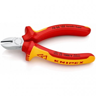 Бокорезы 125 мм  KNIPEX  70 06 125 KN-7006125 — Фирменный магазин Knipex в России