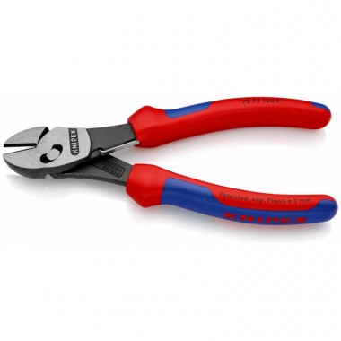 Бокорезы высокой мощности TwinForce® KNIPEX 73 72 180F KN-7372180F — Фирменный магазин Knipex в России