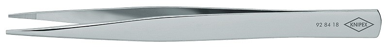 Пинцет захватный прецизионный, под прямым углом к оси инструмента KNIPEX 92 84 18 KN-928418 фото 1 — Фирменный магазин Knipex в России