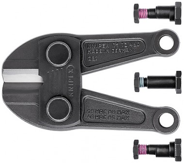 Запасная ножевая головка для 71 72 460 в комплекте с болтами KNIPEX 71 79 460  KN-7179460 — Фирменный магазин Knipex в России