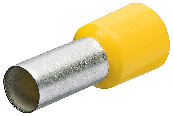Гильзы желтого цвета контактные с пластмассовыми изоляторами KNIPEX 97 99 336 KN-9799336 фото 1 — Фирменный магазин Knipex в России