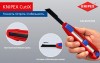 KNIPEX CutiX Нож универсальный, 165 мм, для стандартных отламывающихся лезвий на 18 мм, KN-9010165BK фото 14 — Фирменный магазин Knipex в России