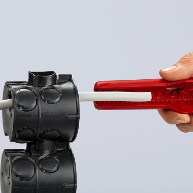 KN-1680175SB Стриппер для работы в труднодоступных местах, 175мм — Фирменный магазин Knipex в России