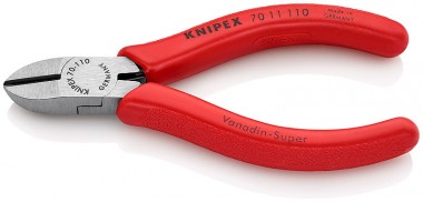 Бокорезы 110 мм  KNIPEX  70 11 110 KN-7011110 &mdash; Фирменный магазин Knipex в России