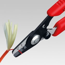 Инструмент для снятия изоляции с оптоволоконных кабелей KNIPEX 12 82 130 SB KN-1282130SB — Фирменный магазин Knipex в России