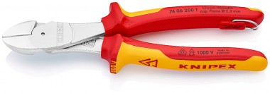 Бокорезы особой мощности KNIPEX 74 06 200T KN-7406200T — Фирменный магазин Knipex в России
