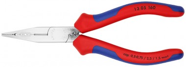Плоскогубцы для электрика, 160 мм, KNIPEX 13 05 160 KN-1305160 — Фирменный магазин Knipex в России