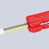 Инструмент для снятия оболочки с плоского и круглого кабеля KNIPEX 16 64 125 SB KN-1664125SB фото 4 — Фирменный магазин Knipex в России