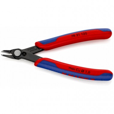 Кусачки для электроники прецизионные Electronic Super Knips ® KNIPEX 78 31 125 KN-7831125 &mdash; Фирменный магазин Knipex в России