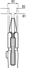 Клещи переставные-гаечный ключ фосфатированные KN-86 01 180SB, 180 мм, 1-к ручки, блистер, KN-8601180SB фото 9 — Фирменный магазин Knipex в России