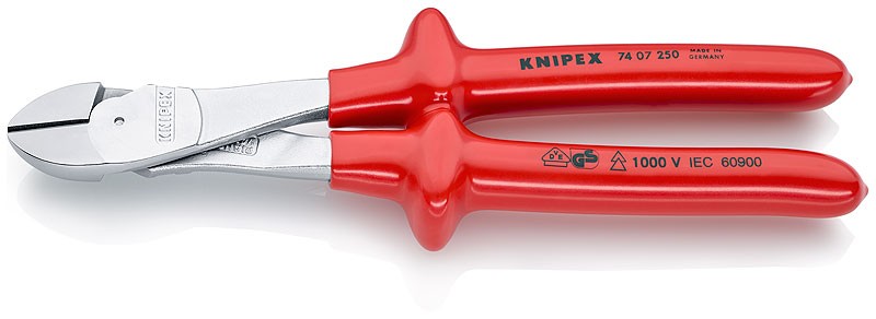 Бокорезы особой мощности KNIPEX 74 07 250 KN-7407250 фото 1 — Фирменный магазин Knipex в России