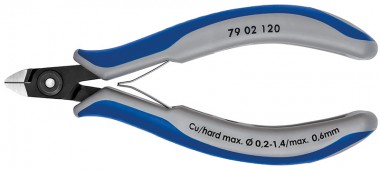 Прецизионные Бокорезы для электроники KNIPEX 79 02 120 KN-7902120 &mdash; Фирменный магазин Knipex в России