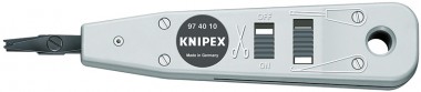 Инструмент для укладки кабелей LSA-Plus и их аналогов KNIPEX 97 40 10 KN-974010 — Фирменный магазин Knipex в России