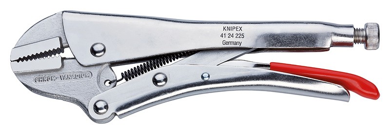 Клещи зажимные KNIPEX 41 24 225 KN-4124225 фото 1 — Фирменный магазин Knipex в России