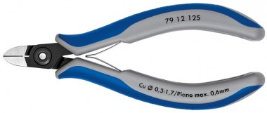 Прецизионные Бокорезы для электроники KNIPEX 79 12 125 KN-7912125 &mdash; Фирменный магазин Knipex в России