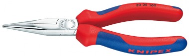 Длинногубцы, 140 мм, KNIPEX 30 25 140 KN-3025140 — Фирменный магазин Knipex в России