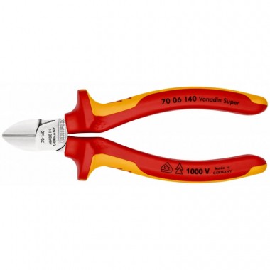 KN-7006140SB Кусачки боковые, хромированные, 140 мм — Фирменный магазин Knipex в России