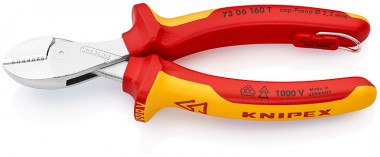 Компактные Бокорезы X-Cut диэлектрические KNIPEX 73 06 160T KN-7306160T — Фирменный магазин Knipex в России