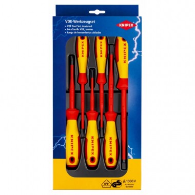 Набор отверток 6 предметов KNIPEX 00 20 12V02 KN-002012V02 — Фирменный магазин Knipex в России