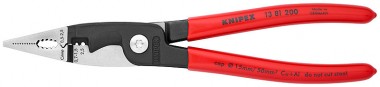Многофункциональные клещи для электромонтажных работ KNIPEX 13 81 200 KN-1381200 — Фирменный магазин Knipex в России