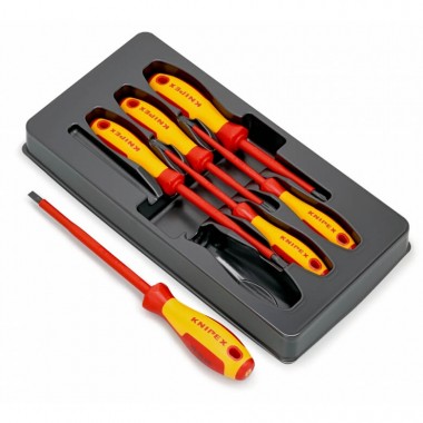 Набор отверток 6 предметов KNIPEX 00 20 12V01 KN-002012V01 — Фирменный магазин Knipex в России