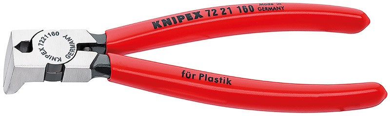 Бокорезы для пластмассы KNIPEX 72 21 160 KN-7221160 фото 1 — Фирменный магазин Knipex в России