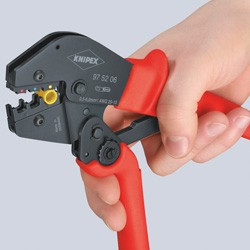 Клещи для опрессовки, также для работы обеими руками KNIPEX 97 52 13 KN-975213 &mdash; Фирменный магазин Knipex в России