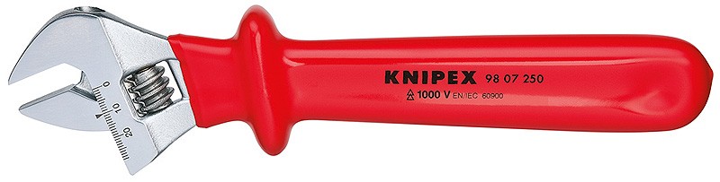 Разводной ключ KNIPEX 98 07 250 KN-9807250 фото 1 — Фирменный магазин Knipex в России