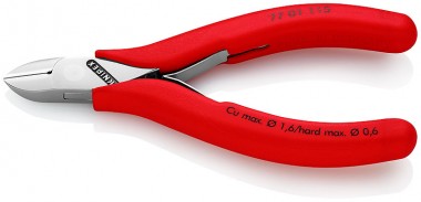 Бокорезы для электроники KNIPEX 77 01 115 KN-7701115 — Фирменный магазин Knipex в России