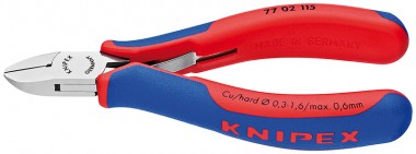 Бокорезы для электроники KNIPEX 77 02 130 KN-7702130 — Фирменный магазин Knipex в России