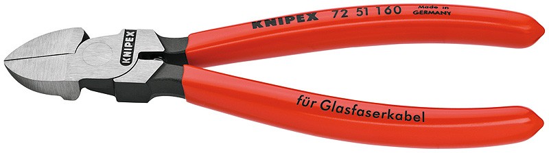 Бокорезы для световодов KNIPEX 72 51 160 KN-7251160 фото 1 — Фирменный магазин Knipex в России