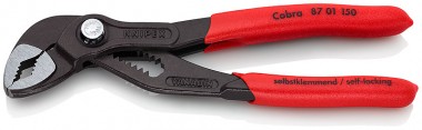 KN-8701150SB KNIPEX Cobra® черненые 150 mm — Фирменный магазин Knipex в России